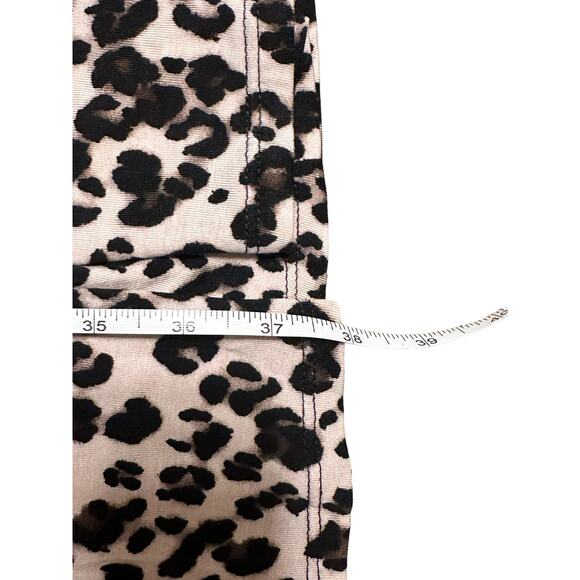 Torrid Leopard Print Super Soft High Neck Sleeveless Dress Size 1X 14-16 NWT - Picture 6 of 6